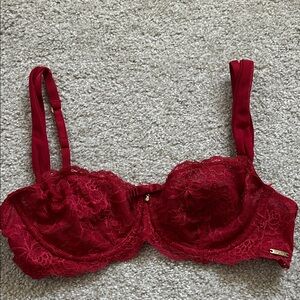 Luxurious Scarlet Lace Bra
